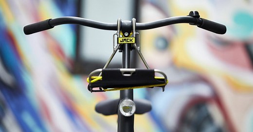 JACK: a handlebar-attached rack carries your bits while riding