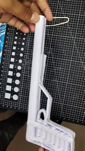 Precision Paper Engineering: The Recoil Mechanism ⚙️📄 #Shorts #PaperCraft#Engineering#precisionpaper