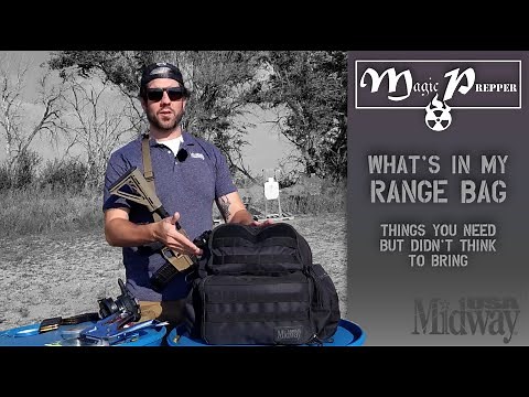 Shooting Range Bag Essentials 101 | Magic Prepper