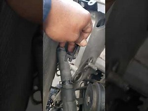 2006 Kia Sorento crankshaft position sensor bolts removal/ replacement