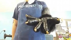 2.4K views · 186 reactions | Here's a quick video showing off the hand movement. They're big on me but you get the idea! Finishing up the top edges and elastic strap Monday. :) | Stuffed Panda Studios | Facebook