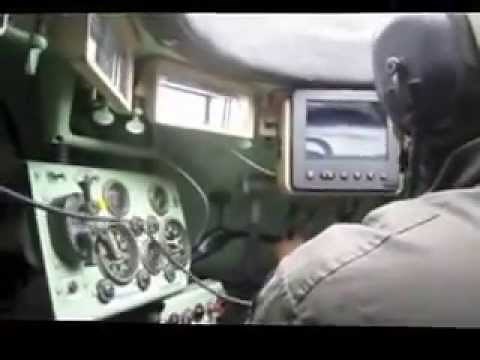 Driving a M113 Armored Personnel Carrier