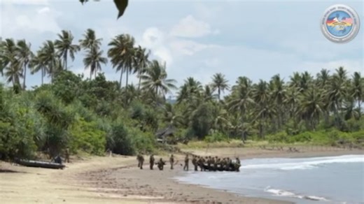 7.2K views · 26 reactions | Philippine service members secure the shoreline in a successful beach landing during the Counter-Landing and Live Fire Exercise on April 28. | Armed Forces of the Philippines | Facebook