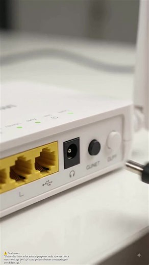 WiFi Router 24 Ghante Chalane Ka Asaan 12V Backup Tareeqa