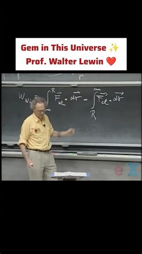 Gem in This Universe ✨ Prof. Walter Lewin 🔥 #science #physics #walterlewin