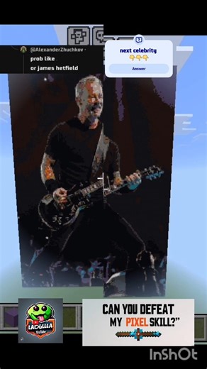 Day 20 / 365 challenge daily new pixel #minecraft #daily #ladgulla #jameshetfield