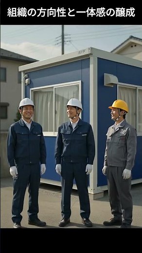 組織の方向性と一体感の醸成 | 株式会社ユニティハウス #ユニティハウス #プレハブ #ユニットハウス #広島