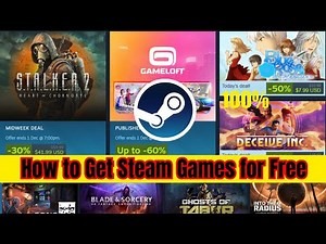 How to Get Steam Games for Free | Steam Free Games