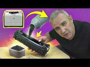 How to Refill HP Printer Cartridge with Toner
