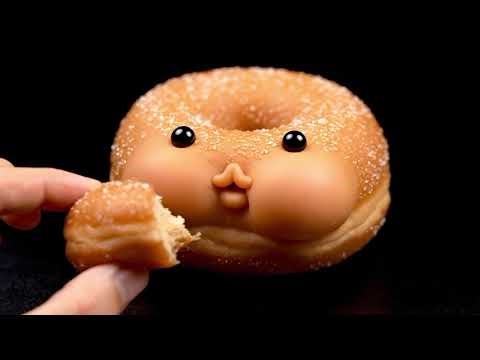 Realistic Cute Food Characters Eating Compilation | Hyper Realistic Fruits & Snacks Animation"