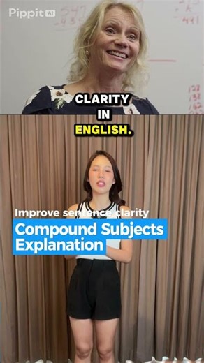 Compound Subjects Explanation Self scripted