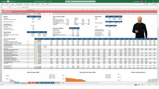 Project Finance & Infrastructure Model Familiarisation