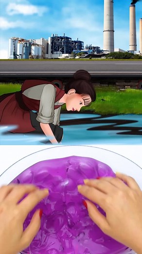 Satisfying ASMR Slime Manipulation Experience