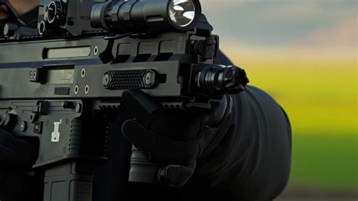 冲锋枪的尺寸，步枪的火力：开箱瑞士APC223-PDW短突-JaegerZ999官方账号-JaegerZ999官方账号-哔哩哔哩视频