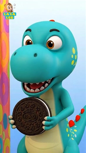 Kids Learn Sharing Is Good ( Trex Dinosaur) | Sharing Is Caring | Baby Cartoon rhymes #shorts