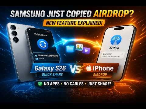 Samsung Just Copied AirDrop 😳 Android vs Apple Explained