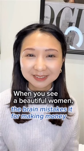 When we see a beautiful woman, the brain mistakes it for making money. It sounds shocking, but it’s true. Every time you see a beautiful face, your brain literally thinks it’s hit the jackpot and releases a flood of reward chemicals. According to German neuroscientist Dr. Heusel, this is the result of the brain’s “reward system” becoming overactivated. When the brain sees an attractive face, it interprets it as a signal of “a favorable condition for survival.” In prehistoric times, a symmetrical