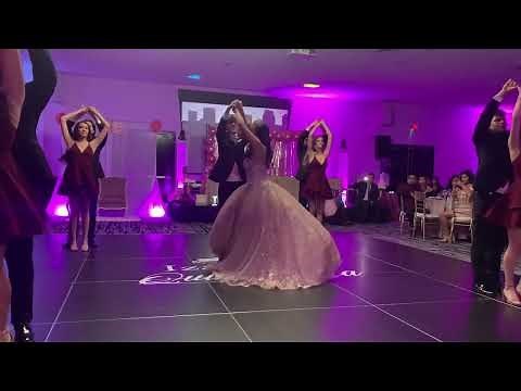Quinceanera waltz. Surprise Dance for quinceanera.