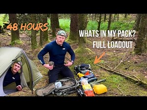 48 Hours in the Wild: My Full Wild Camping Gear Setup (UK Edition)