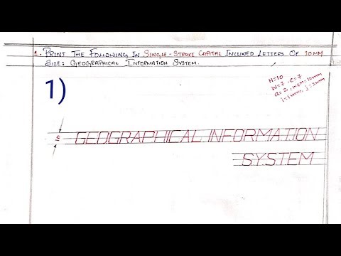 LETTERING AND NUMBERING IN ENGINEERING DRAWING I DME -QUESTION & ANSWER - MAY - 2023