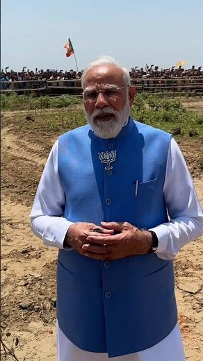 As crowd-y as it possibly can get! PM Modi gets surrounded by a sea of people in West Bengal