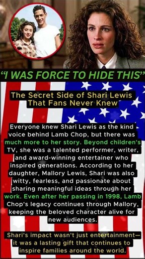 The Secret Side of Shari Lewis That Fans Never Knew
