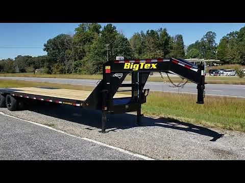 big tex 22gn 102x30 25+5 gooseneck equipment trailer