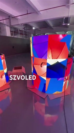 #leddisplay #szvoled #hot Real shooting effect of stage rental led display screen Indoor VOL2.6