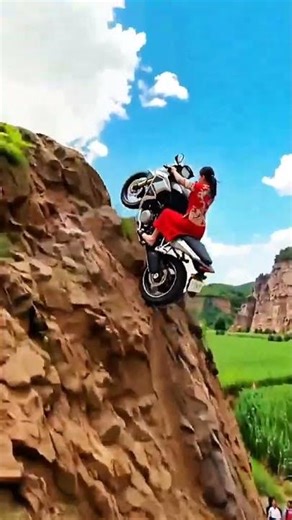 Off-Road Motorcycle Stunts: Dangerous Thrills! (No Copy)