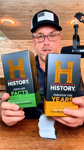  OFFICIALLY LICENSED HISTORY Channel Games Bundle! 易 600 fact-filled cards challenge you to arrange events in timeline order - play cooperatively or competitively!  Perfect for family game nights & teens 14+.  The ultimate holiday gift for history buffs - order now and master the past! #HistoryTrivia #FamilyGames #HolidayGifts | Integralan01 | Facebook