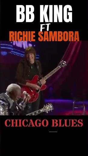 BB King ft Richie sambora Live classic blues #shorts #chicagoblues #bluesuitblues #bbking
