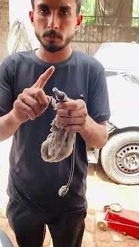 How to clean oxygen sensor and catalytic converter #mechanic #automobile 👨🏻‍🔧✅follow my YouTube😍