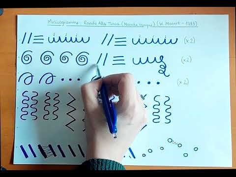 Musicogramme - Marche turque (alla turca) - MOZART