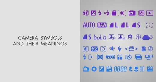 All Camera Symbols & Icons Overview 2026