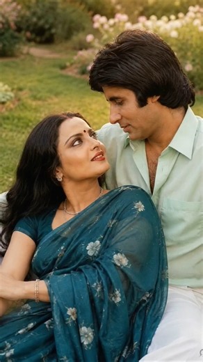 रेखा अमिताभ की सबसे यादगार झलक?😍🌹#shorts #rekha #amitabh #90s #trendingnow#ytshorts #shortsfeed#90s