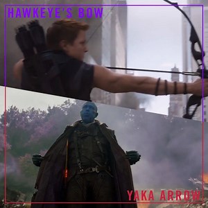 If you could wield Hawkeye’s bow or Yondu’s arrow, which would you choose? 💫 | Marvel