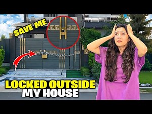 Mai Ghr Per Akeli Locked Hogai 😱|Sab Mujay Chor Kr Chley Gye😭|Stairs ko Slide bna Dia 🤣| Sistrology