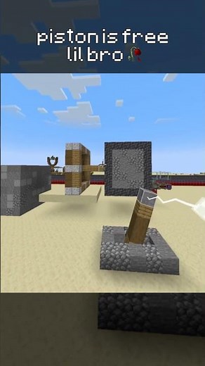 Giant PISTON in Minecraft Create Aeronautics #minecraft