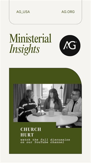 In today’s episode of Ministerial Insights - Lean in Forum, we’re joined by Pastors Robert and Iseal Flores, lead pastors of Mercy Church in San Antonio, Texas. They’re passionate about community transformation, meeting both practical and spiritual needs. We talk about a topic that’s relevant to many in ministry but isn’t often openly discussed—church hurt as ministers. Full episode is now available on Facebook and YouTube! | Assemblies of God USA