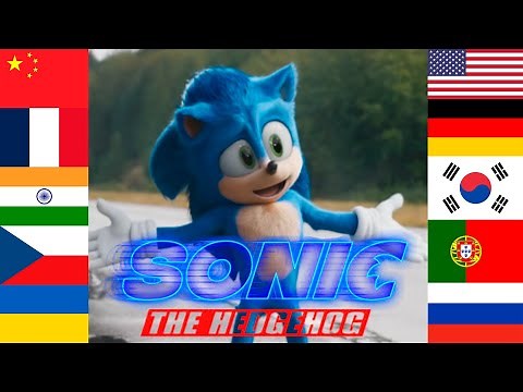 "I have no idea!" in 43 Different Languages (Trailer ver.) - Sonic The Hedgehog (2020) Movie