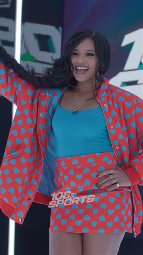 BET Plus on Instagram: "Backstage moments. On-set energy. EST magic. @biancabelair did NOT disappoint. 💫 Watch the full episode of #106AndSports on BET+."