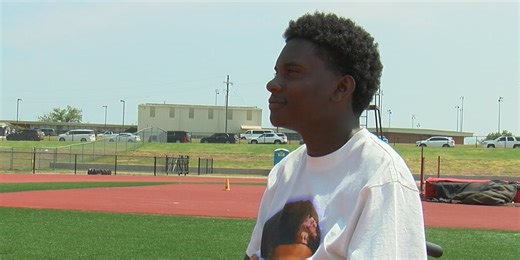 Eisenhower Eagle overcomes all the odds to take the stage at graduation