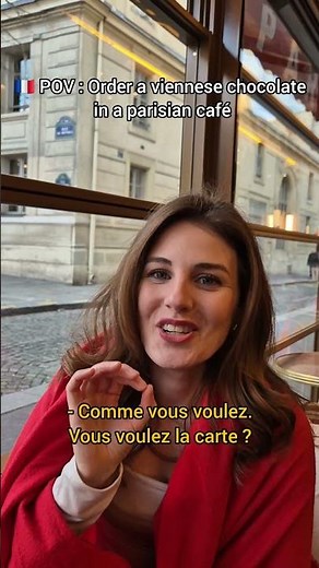je commande au café à Paris ☕️🇫🇷 #learnfrench