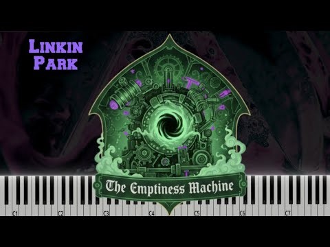 Linkin Park - The Emptiness Machine (Piano Tutorial) [GLOW VERSION]