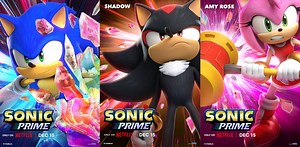 Sonic Prime gets a new trailer and eight character posters
