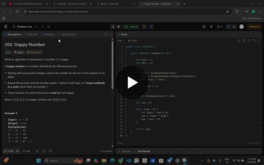 #happy #dsa #java #problemsolving #codingchallenge #60daysdsa #leetcode | Nikhil Yadav