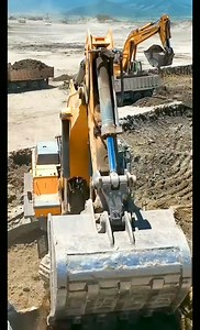 1.6K views · 31 reactions | Excavator Liebherr 964 & 974 Loading Construction truck & MAN Trucks | Sombat Machinery | Facebook