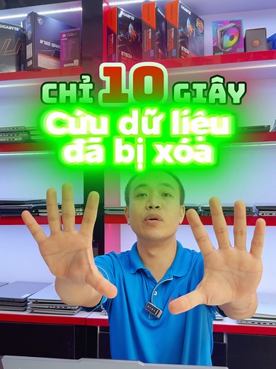 Cách khôi phục dữ liệu đã xóa trên máy tính miễn phí