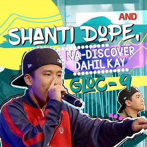 1.7M views · 12K reactions | Malaking papel ang ginampanan ng rap superstar na si Gloc-9 kaya na-discover ang rapper na si Shanti Dope. Sa isang interview sa "Tonight With Boy Abunda", ikinuwento ni Gloc-9 kung papaano niya nakilala si Shanti Dope. | ABS-CBN News | Facebook