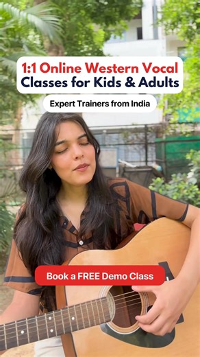 50K views · 49 reactions | 1:1 live Western Vocal sessions with experts  ✅ Suitable for kids age 6-14 ‍ 100% Live-Online Interactive Classes ❌ No Boring Pre-recorded Classes Foundational Course starts at Just Rs 23,999 for 6 months! Join Today‍♀️ Get your FREE Demo Class Today! | Spardha School of Music | Facebook